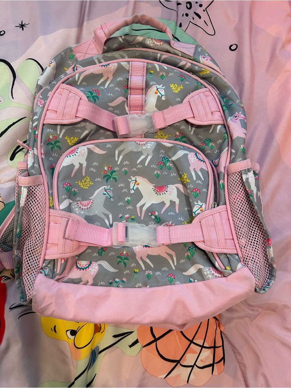 Pottery Barn Kids Mackenzie Horse/Carousel Backpack
